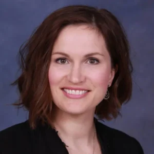 Headshot of Becky Plate.